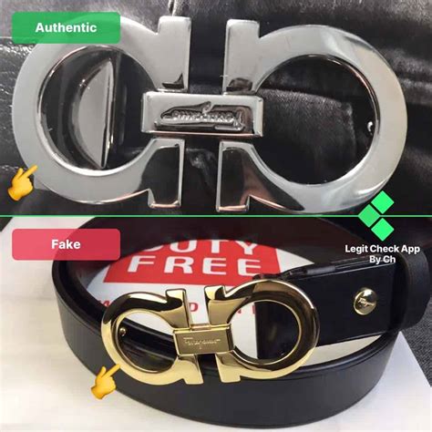 how do u know if a ferragamo belt is fake|real ferragamo belt.